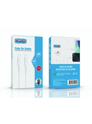 SILICONE TYPE C - TYPE C 60W - BRANCO