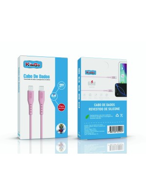 SILICONE TYPE C - TYPE C 60W - ROSA