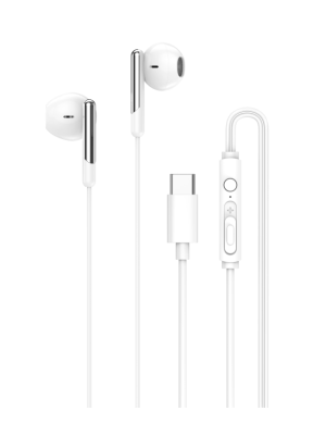 FONE DE OUVIDO COM FIO S50 BRANCO