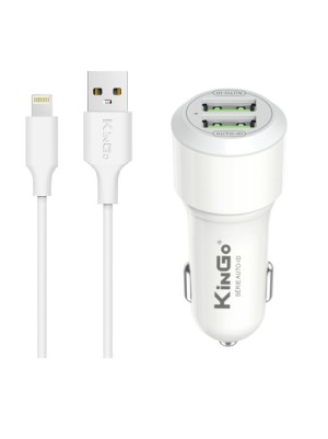 Carregador Veicular para Celular 2.4A IPhone (C204)