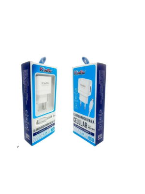 Kit Carregador + Fonte Tomada Para Micro USB 1.2A (U101)