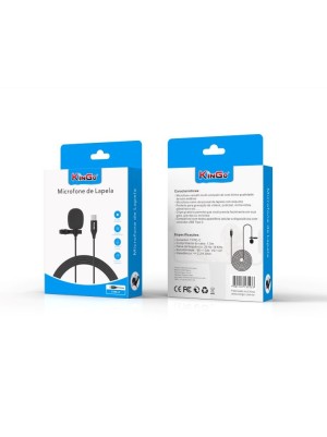 Microfone de Lapela Type C