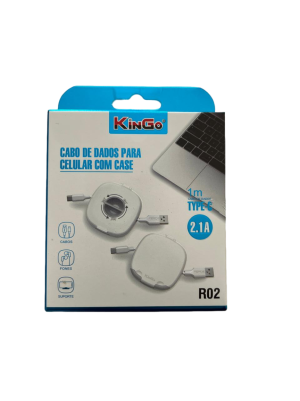 Cabo para Celular Com Case Type-C 1m