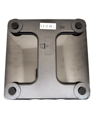 Balança Digital Corporal Vidro Temperado Preta Até 180 Kg  BL-810 LECOVER