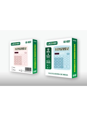 Calculadora LC-837 - Rosa
