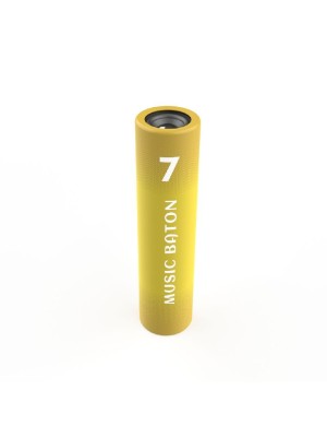 CAIXA DE SOM TK-66 AMARELO